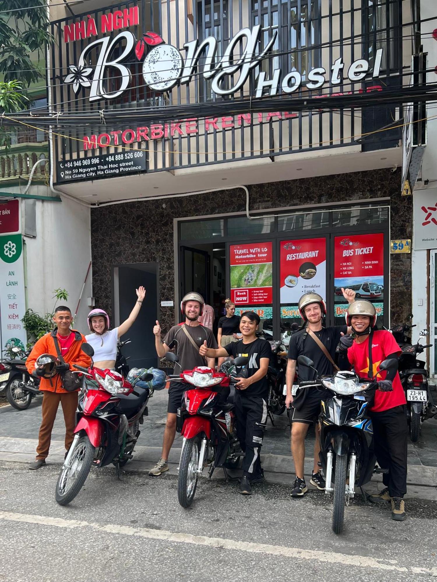 Bong Hostel And Motorbike Tour Ha Giang Exterior foto